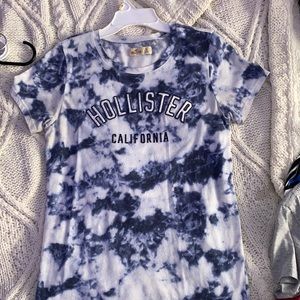💙Hollister tie dye top💙